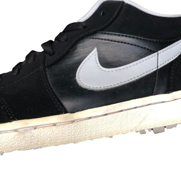 RARE 2015 Nike Air Jordan 1 Low Black Wolf Grey Size 11 - Picture 11 of 15